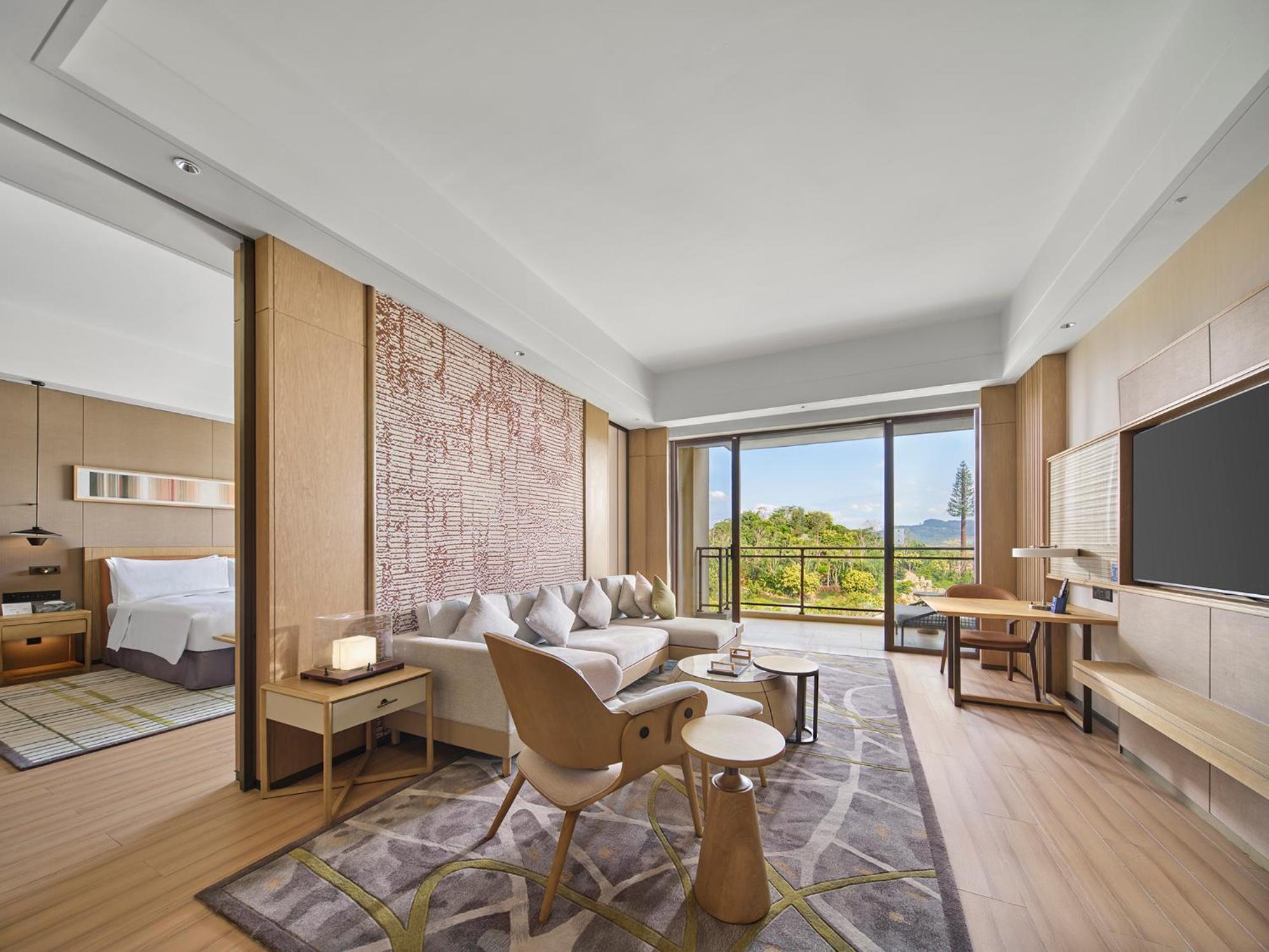 Готель Doubletree By Hilton Lingshui Hot Spring Екстер'єр фото