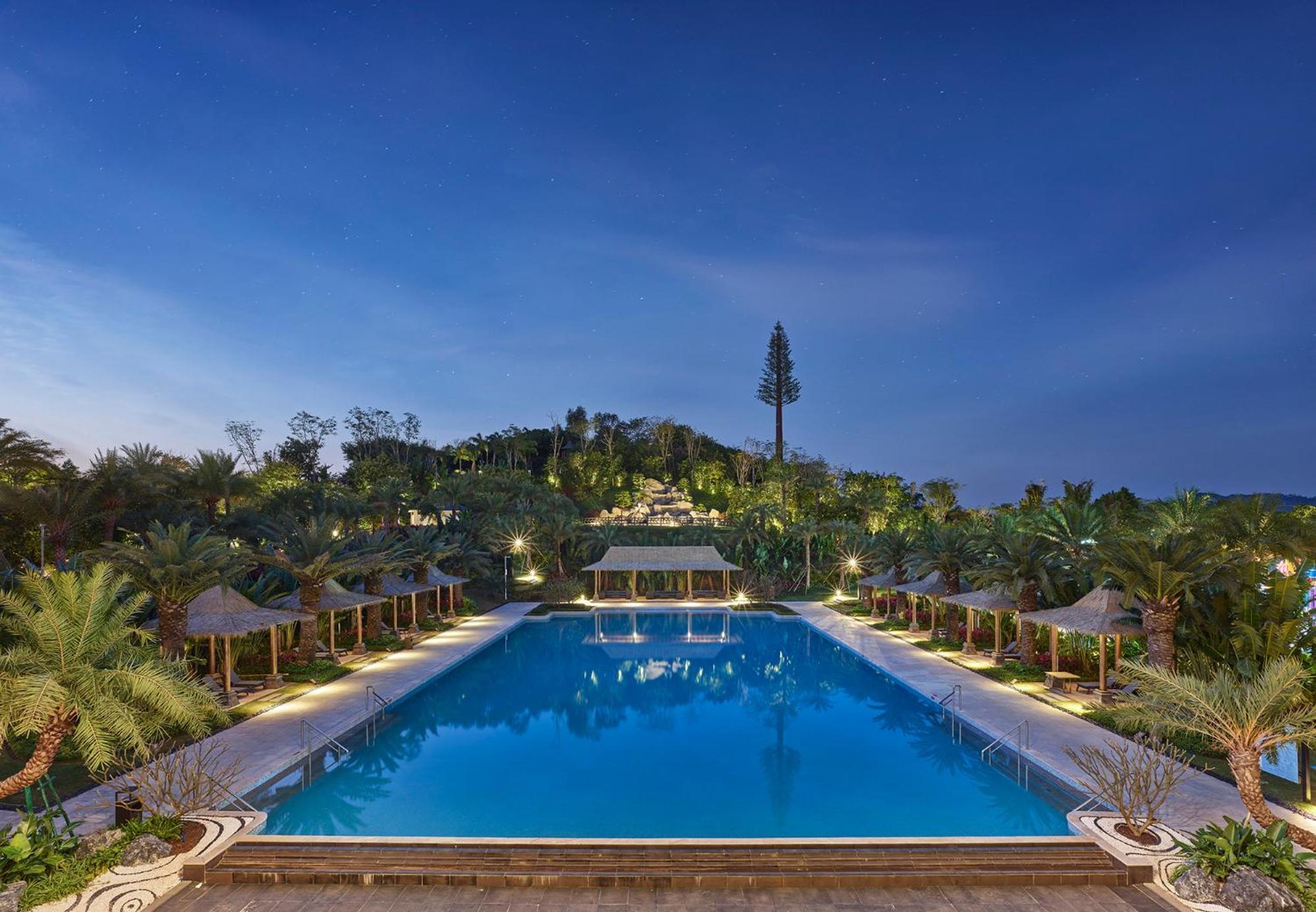 Готель Doubletree By Hilton Lingshui Hot Spring Екстер'єр фото