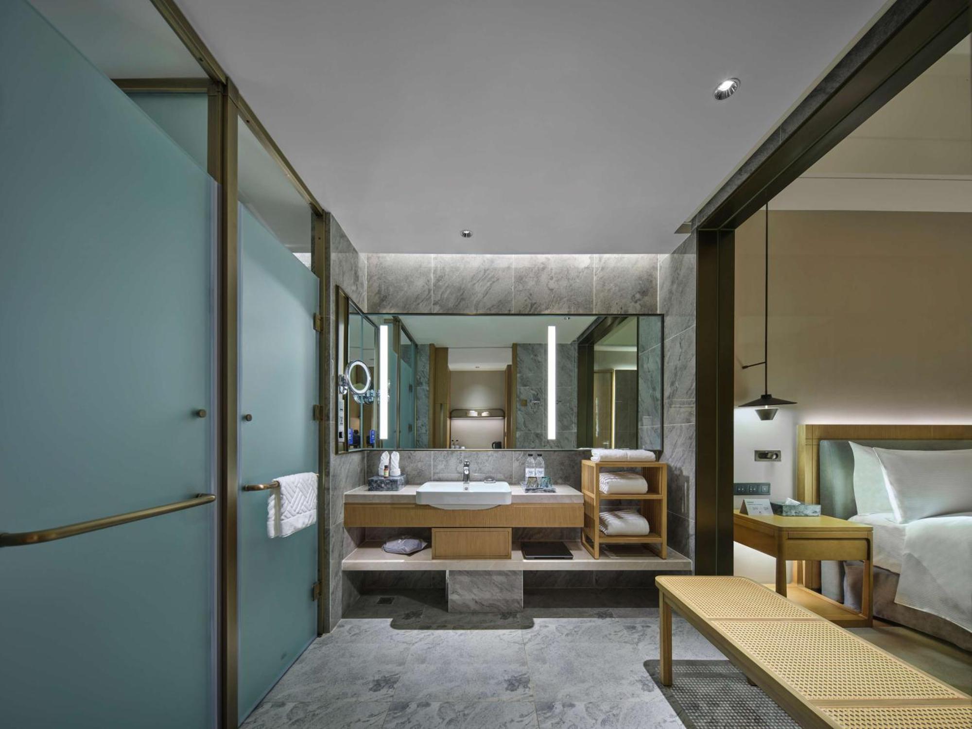 Готель Doubletree By Hilton Lingshui Hot Spring Екстер'єр фото